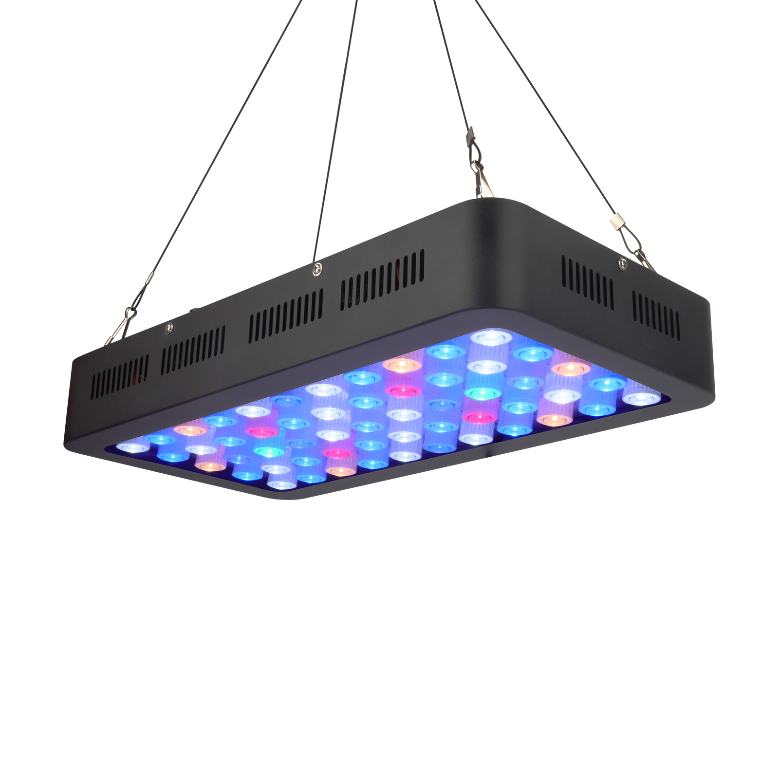 120w light fish tank plant WRGB 2 channel dimming led Full spectrum light for saltwater fish grow