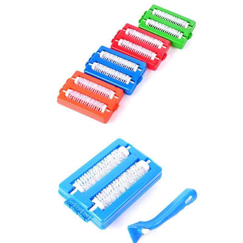 New Hot Mini Carpet Bed Rug Roller Brush Dirt Handheld Sweeper Cleaner for Home Hotel Cleaning