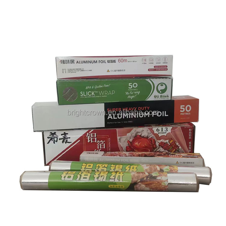 Wholesale China's Food Grade Pure Aluminum Foil In Roll Reasonable Price Colored Aluminum Foil For Food Packing