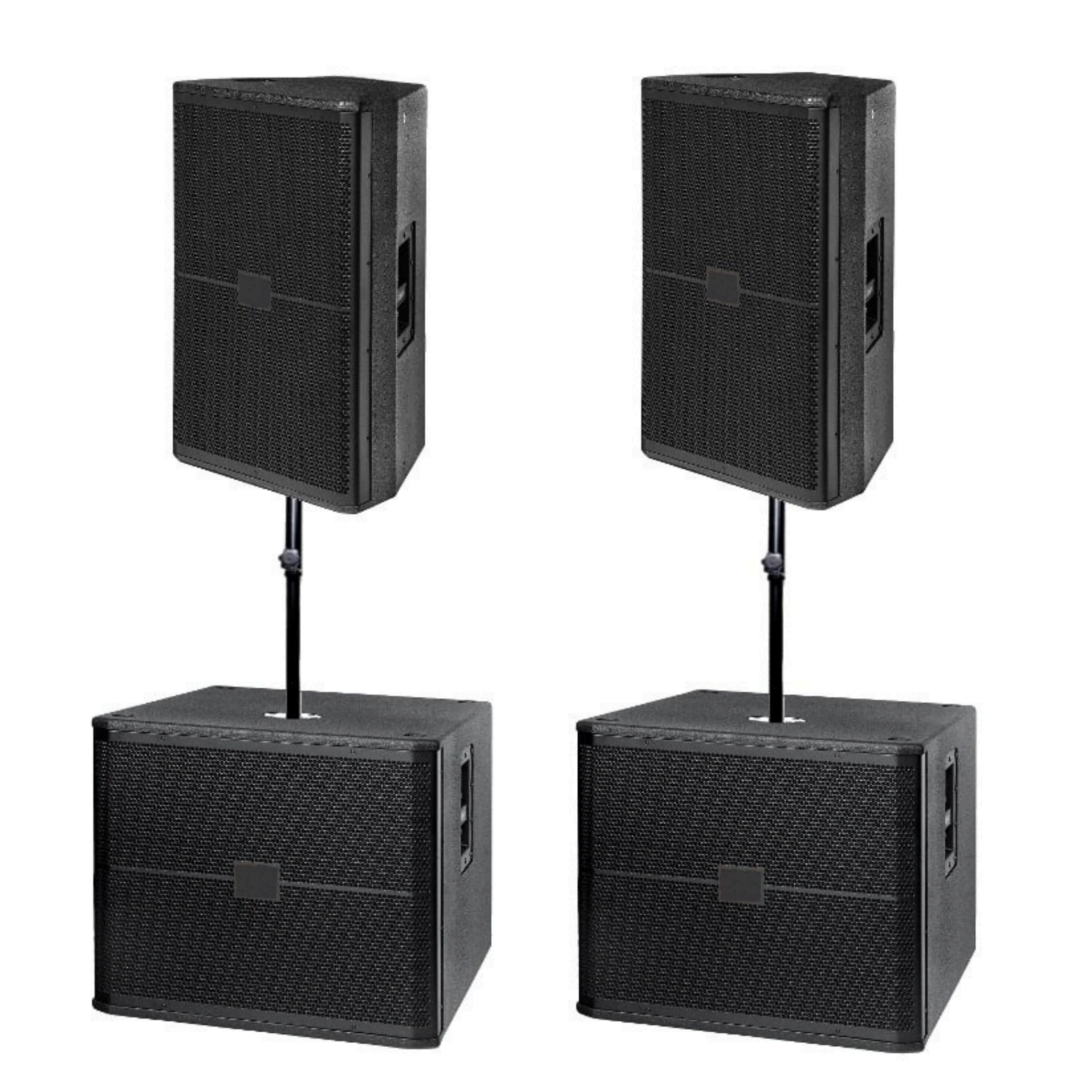 Hot Sale 450W Passive 15 Inch 2-Way Full Range Professional Audio Sound Equipment for DJ Concert Stage & Speech Performances