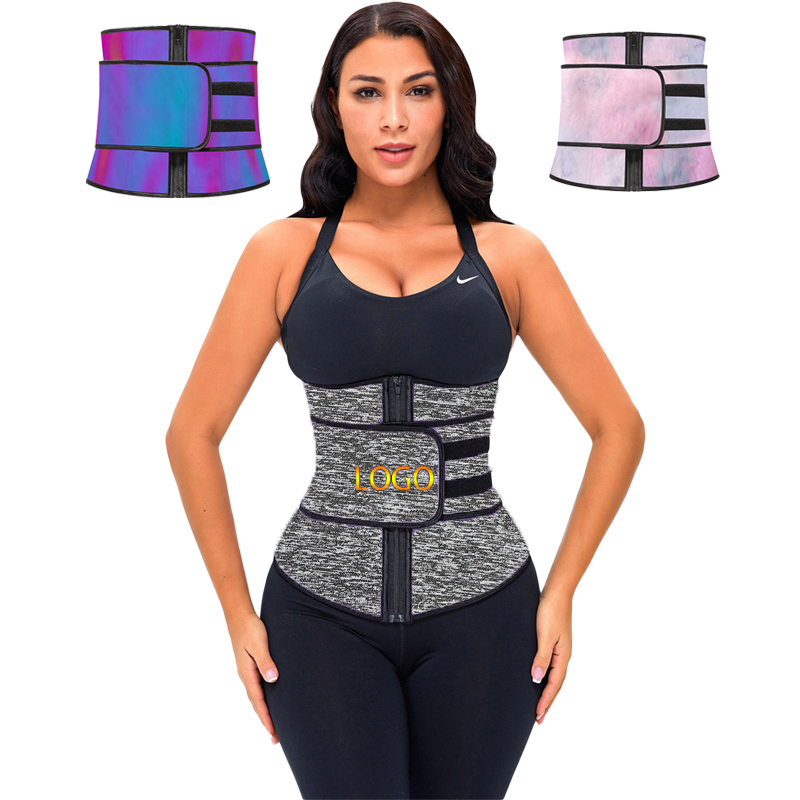 TikTok Hot Selling Women Workout Neoprene Body Shaper Belt Waist Trainer Belt For Belly Reducing Tummy Sweat Workout