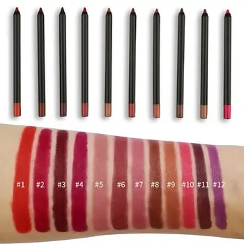 Hot Selling 16 Colors Matte Lip liner Private Label Lipliner and Lipstick