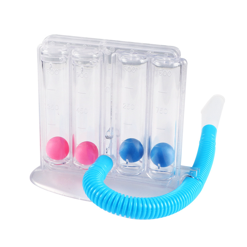 Medical Four Balls Incentive Spirometer for Deep Breathing 3-Ball With CE Approved