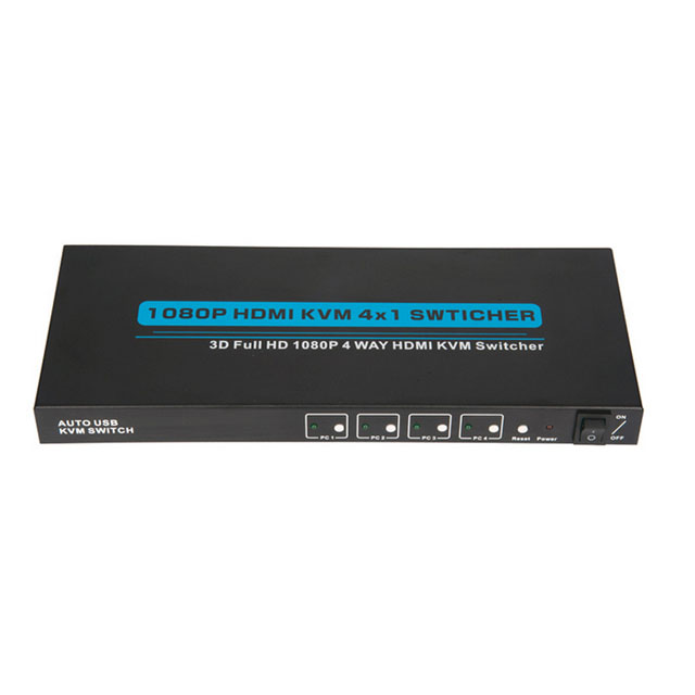 HDMI 4k ultra HD 4 HDMI порта kvm switch 4x1