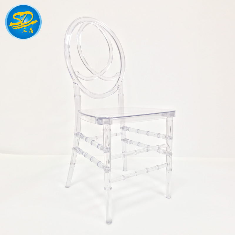 China Factory 5 Years Guarantee Time Event Rental Wedding Acrylic Chiavari Chair