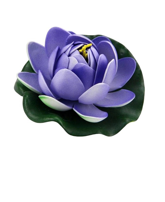 Hot Selling Fish Tank Aquarium Ornament Floating Lotus Flowers