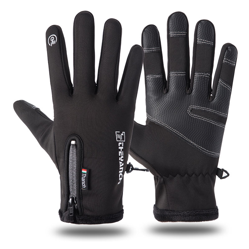 Racinggloves DQ9063 в байкерском стиле из водонепроницаемого материала; Оптовая продажа Заказные зимные спортивная езда на велосипеде, верховая езда лыжные touchntuff прочие спортивные перчатки