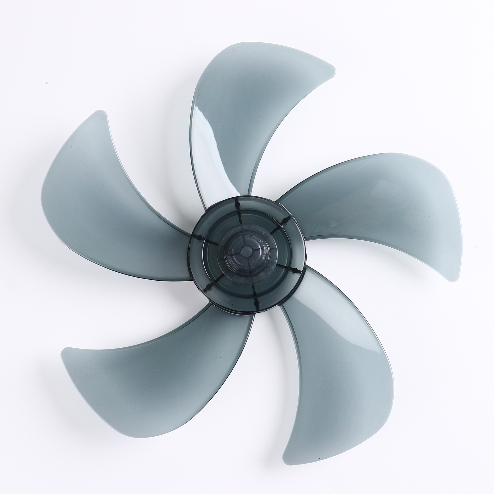 12Inch 14 Inch Universal Plastic Silence Fan blade 5 leaves with Nut Cover Electric Fan Parts Household Table Fan Blade