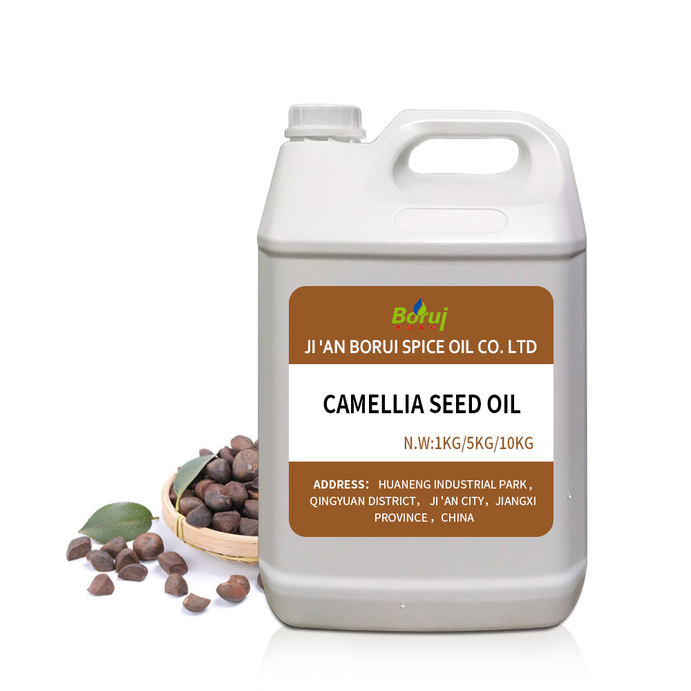 Camellia Seed Oil 1kg Pure Essential Oil Sweet Containing Rose Castor Coconut Tea Almond Vitamin E Cinnamon Lemon Avocado OEM