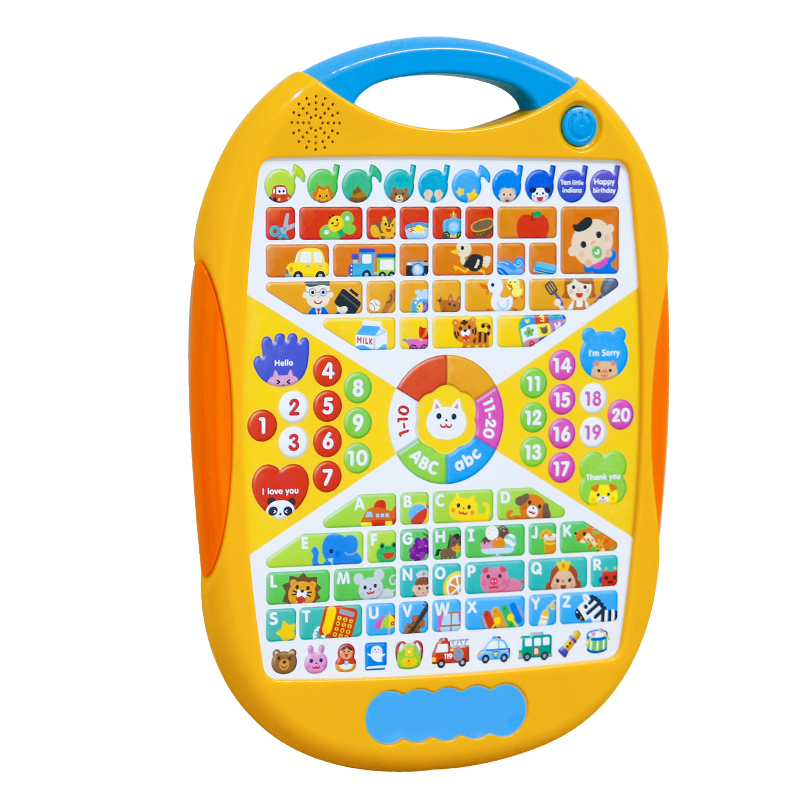 Portable Learning Machine Kids' Touch Buttons Electronic Tablet Toy - Fun & Learning for Toddlers