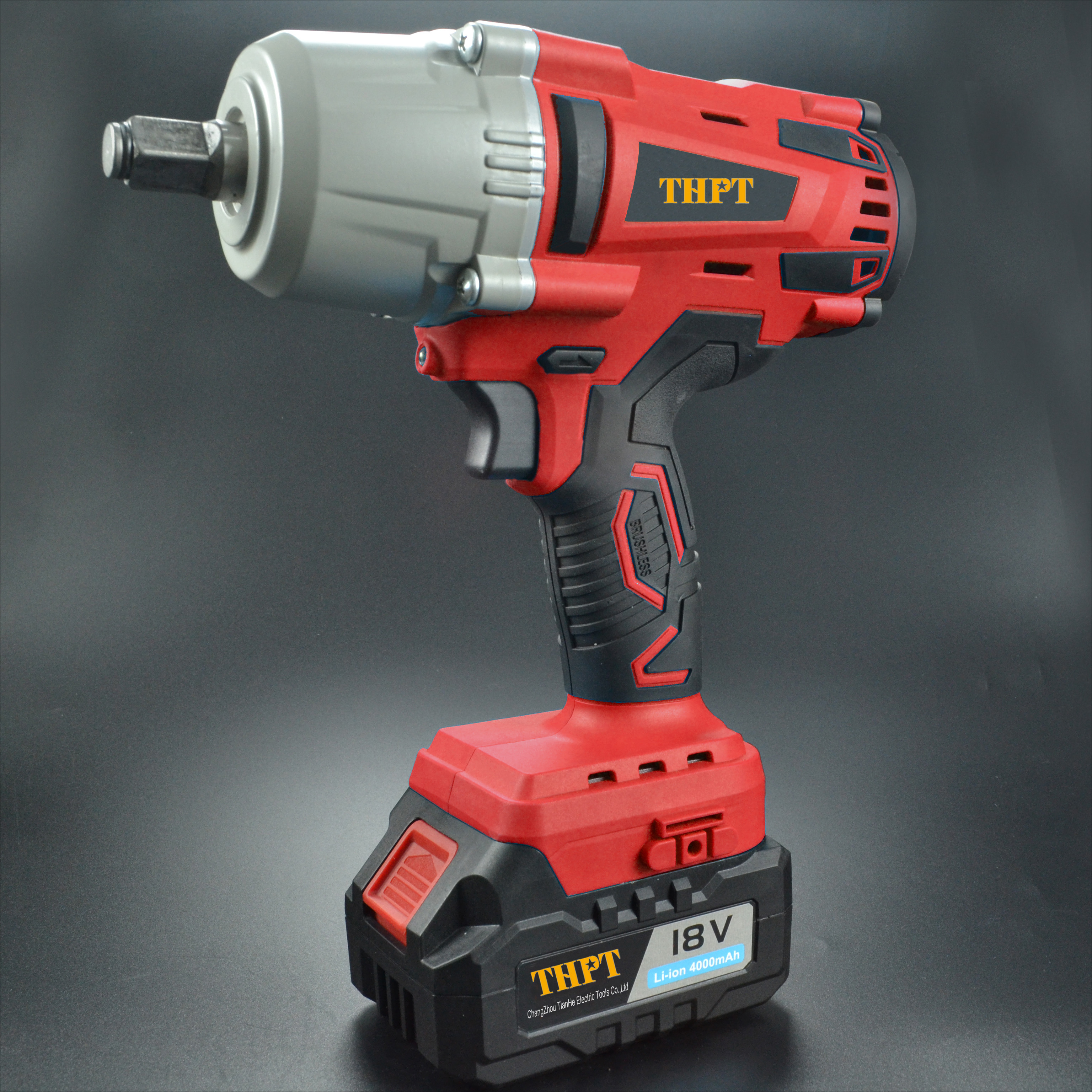 Llave de impacto 18V Промышленный бесщеточный Электрический ударный ключ с высоким крутящим моментом 800N
