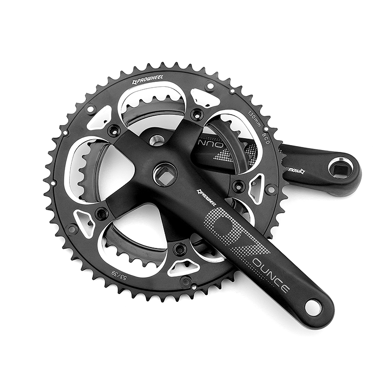PROWHEEL OUNCE-521-N дорожный велосипед квадратное отверстие диаметра окружности болтов (170 мм 130BCD 53/39T двойные звездочки цикл Аксессуары для велосипеда, набор накидных