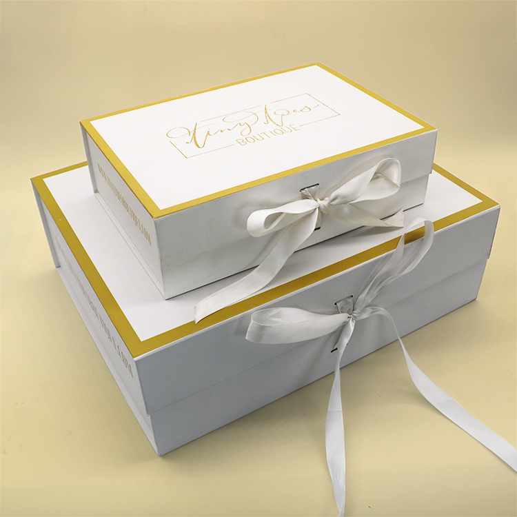 Luxury Custom Wedding Packaging Magnetic Christmas Paper Gift Foldable Box Packaging