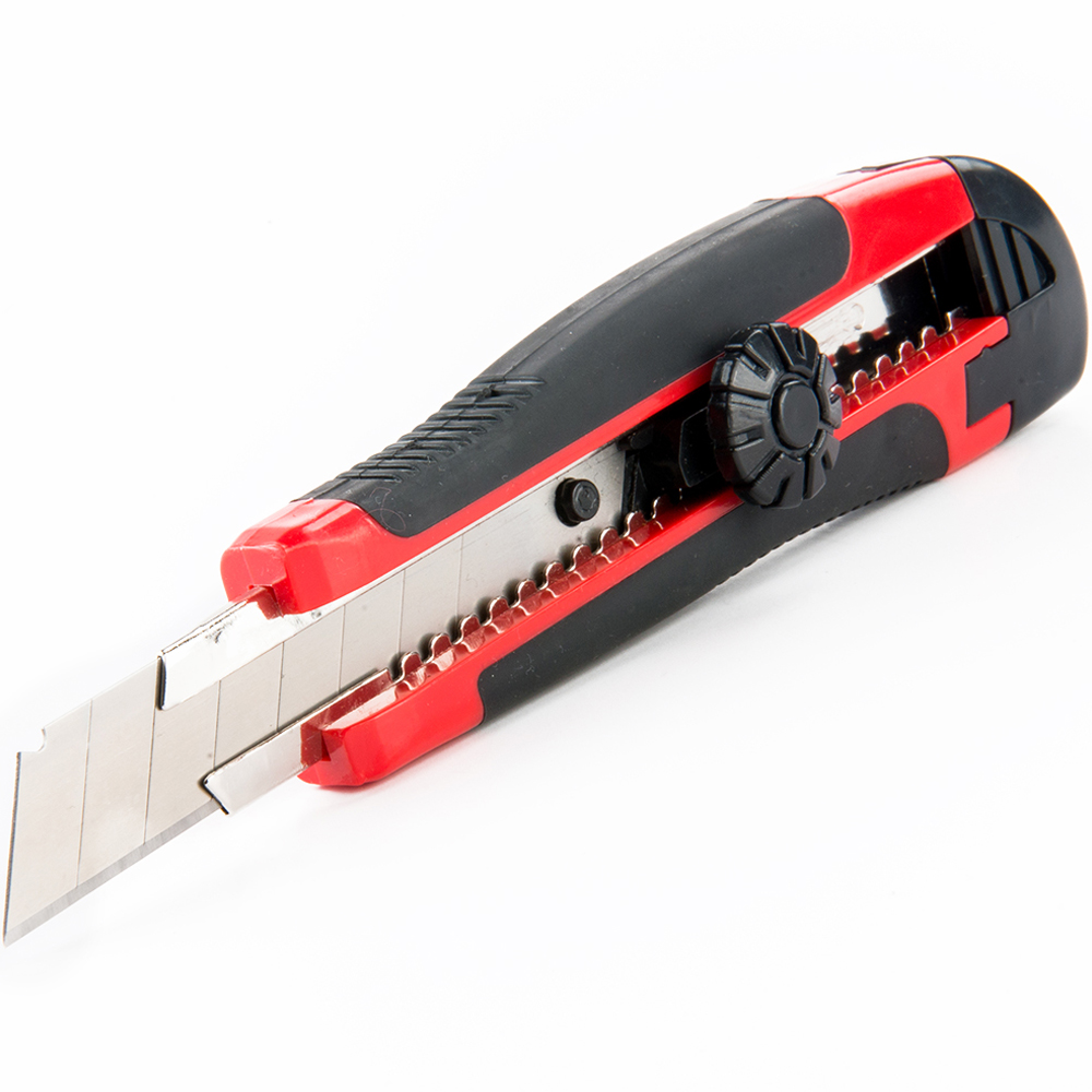 18mm multi function pocket snap off lock retractable blade plastic sliding knife paper art office school utility cutter knife
