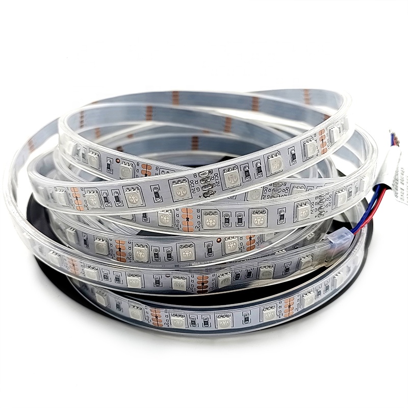 Светодиодная лента RGB Smd 5050 для автомобилей W2811