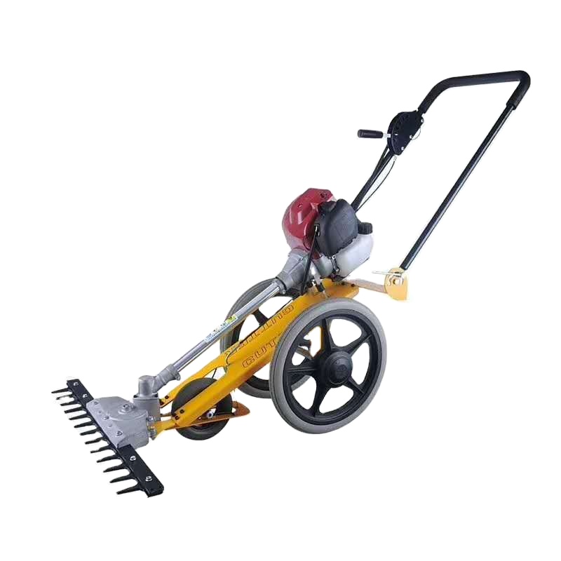 Agricultural diesel land reclamation mower gasoline orchard weeder hand push lawn mower weed mower