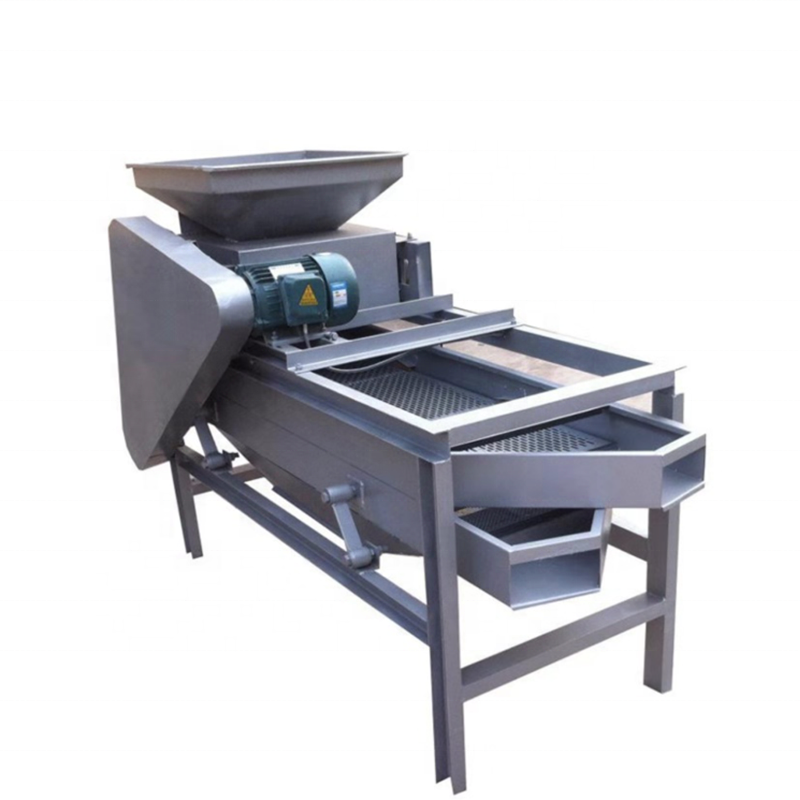 Almond Sheller Processing Machine / Almond Nut Shelling Machine / Almond Cracking Machine