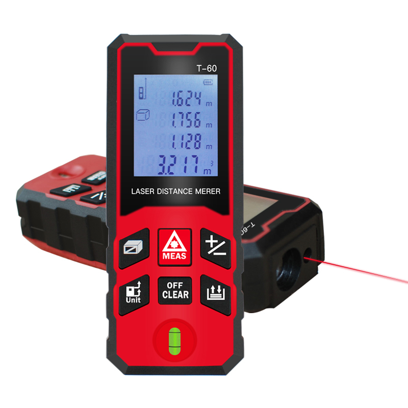 Classic Laser Measure Rangefinder 164ft 230ft M/In/Ft Mute Diastimeter Laser Distance Meter