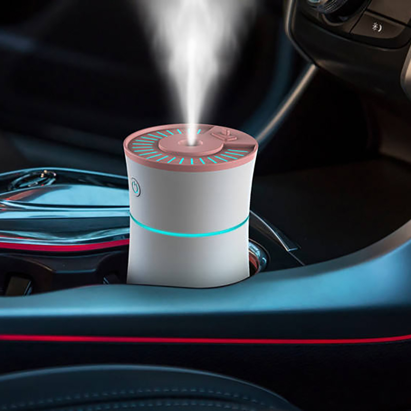 New Product 500ml Customized Air Freshener Portable Led Essential Oil Ultrasonic Humidifier Aroma Diffuser For Car