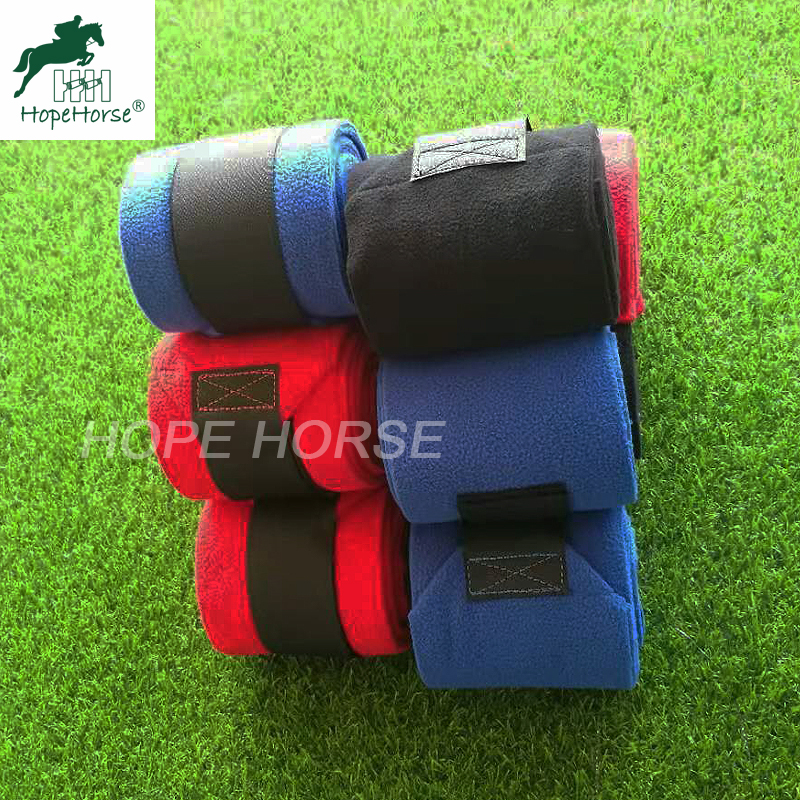 Fleece Horse Polo horse bandage leg Wraps