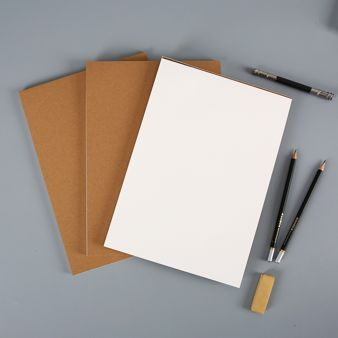 Craft Paper Cover Sprial Custom Sketch Book A3 Pad