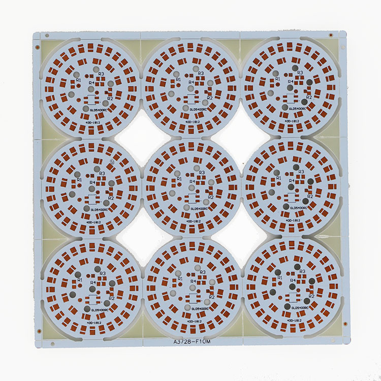 OEM Pcb поставщик FR4 Базовая лампа Pcb DOB COB Pcb плата используемая для 2835 светодиодов диаметр 53 мм 40D aydinlatma лампочка свет