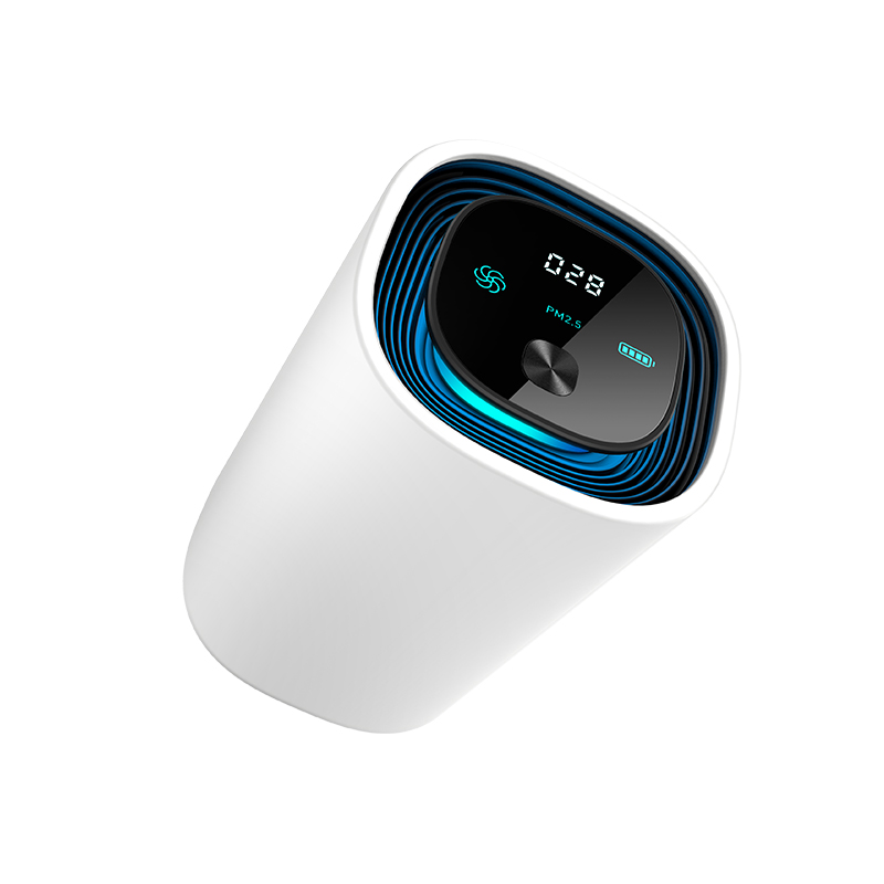 Портативный автомобильный очиститель воздуха с датчиком жестов USB Type-C PM 2,5 с отрицательными ионами