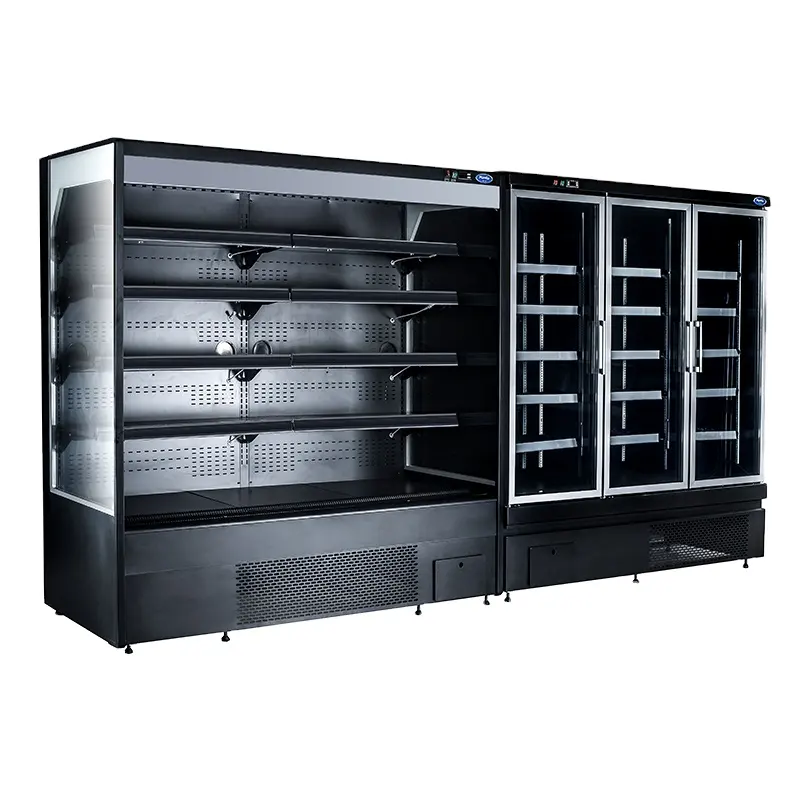 Refrigeration multideck chiller/ upright freezer/ vertical freezer