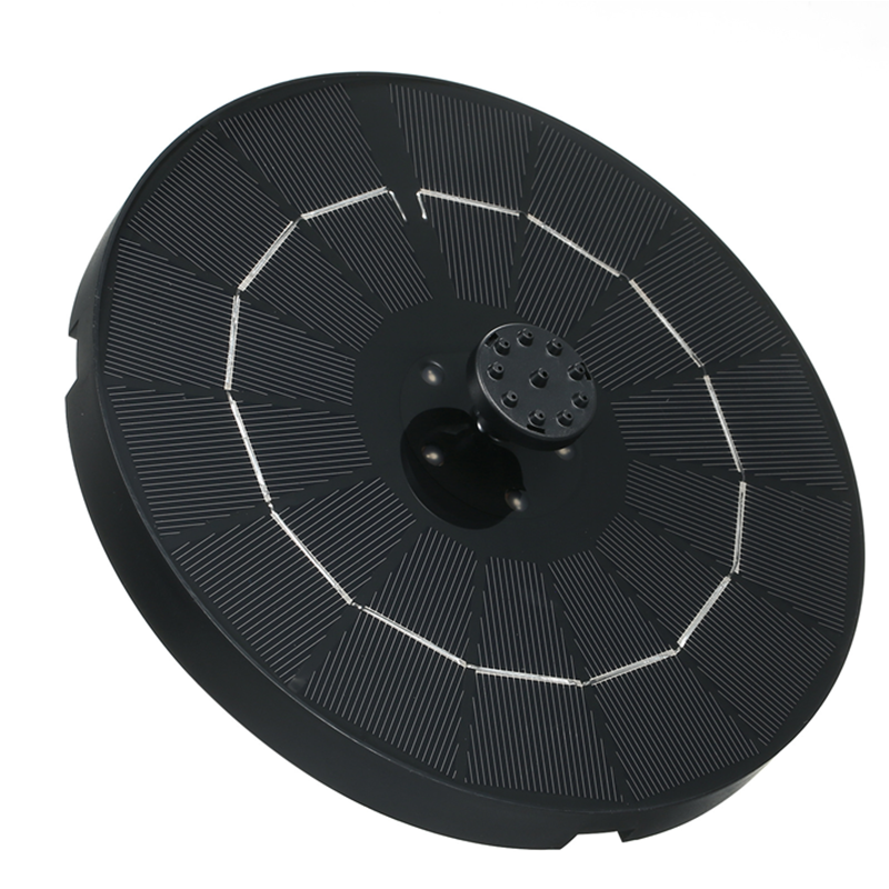 Manufacturer Directly Sale High Quality Garden Decoration Floating Solar Powered Water Fountain