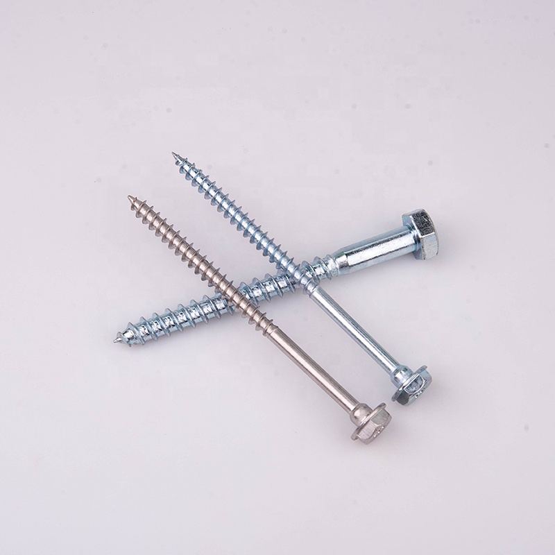 OEM Factory Custom Heavy Duty Metal Hexagon Head Bolts Anchoring Drillable Tent Pegs for Outdoor Camping & Beach
