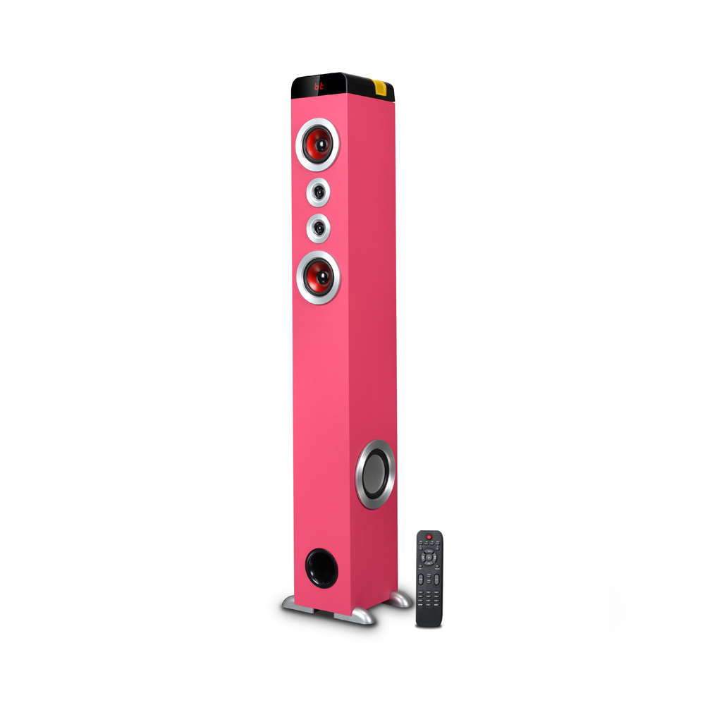 Выходная мощность из массива дерева 50 Вт 2,0 USB/SD/FM/Bluetooth/светодиодный дисплей для профессиональных студийных динамиков