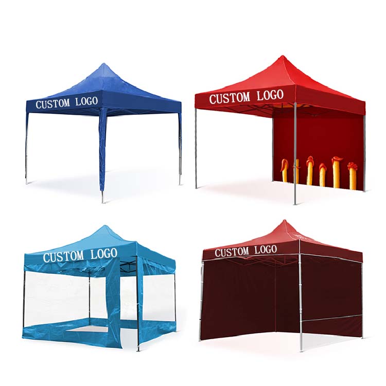 Hot Sale Out Door Backpack Outdoor Gazebo Canopy Custom Folding 3X3 10X10 Trade Show Tent