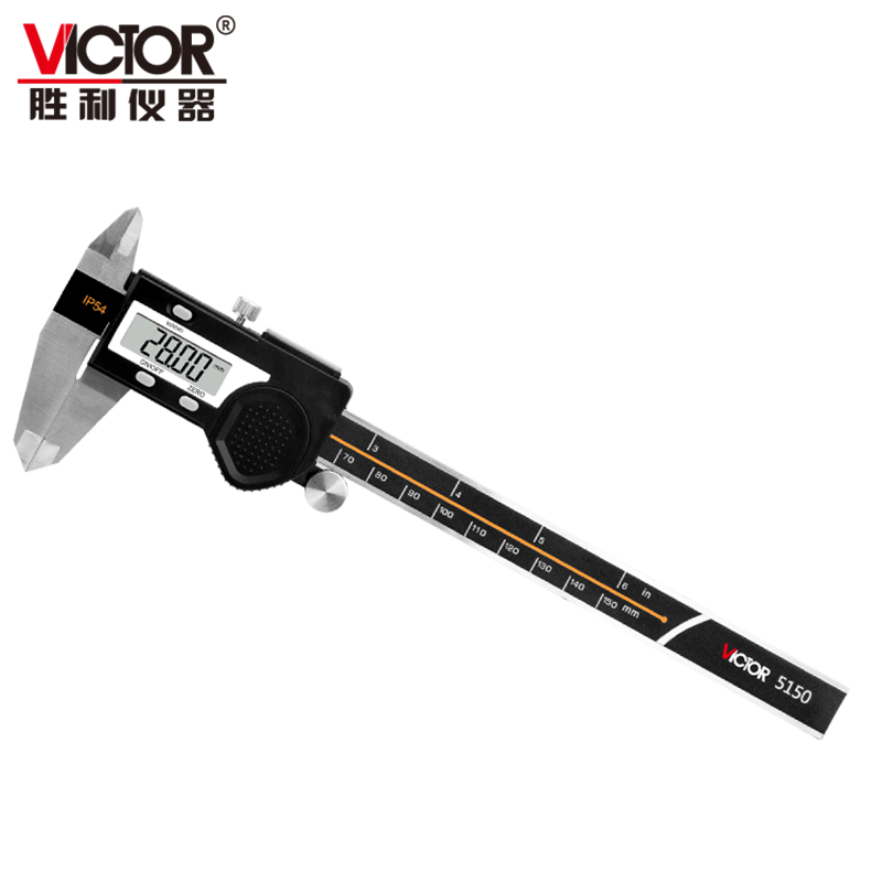 Электронный цифровой штангенциркуль VICTOR 5150, диапазон измерения 150 мм, 200 мм, 300 мм, внутренний наружный диаметр