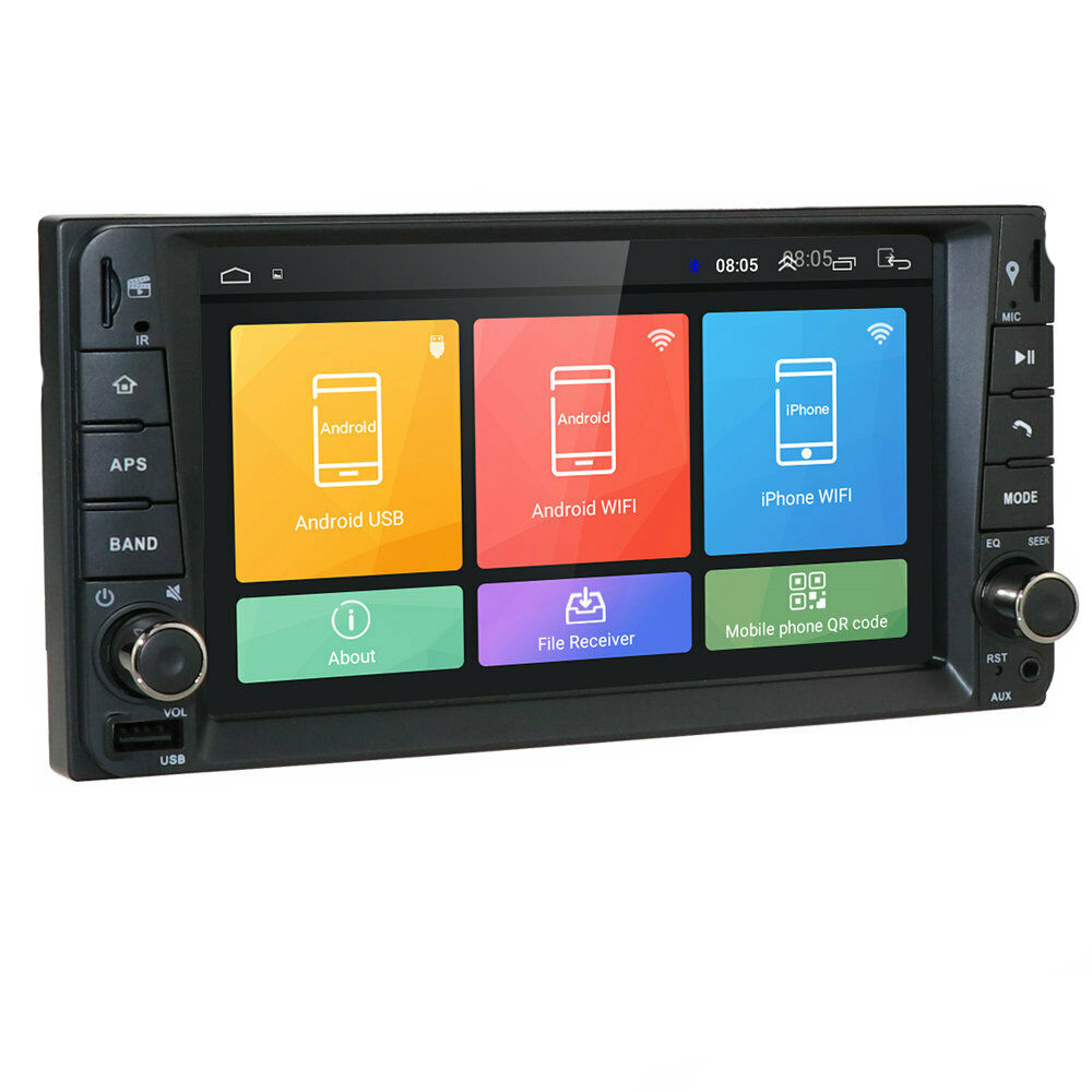 Проката СИД 7 "автомобиль радио GPS Navi BT стерео Android 10,0 для Toyota RAV4 Corolla Hilux 4runner Android автомобильный стерео