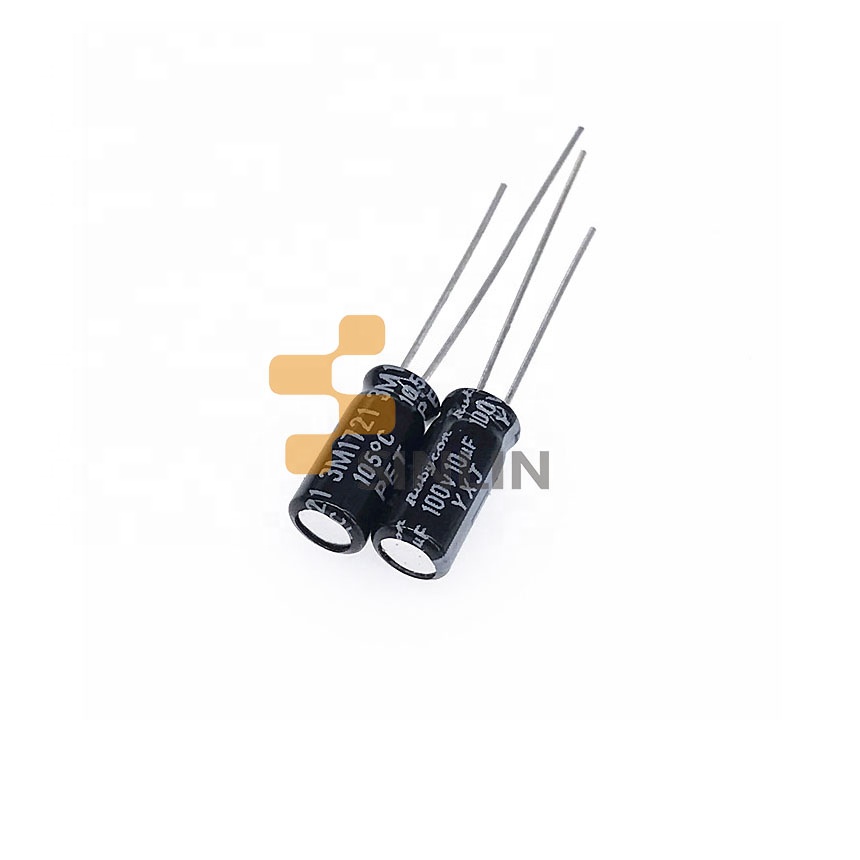 DIP Capactior 10 мкФ 100V Алюминиевые Электролитические Конденсаторы 100v10uf 5*11 100uf16v осевой конденсатор