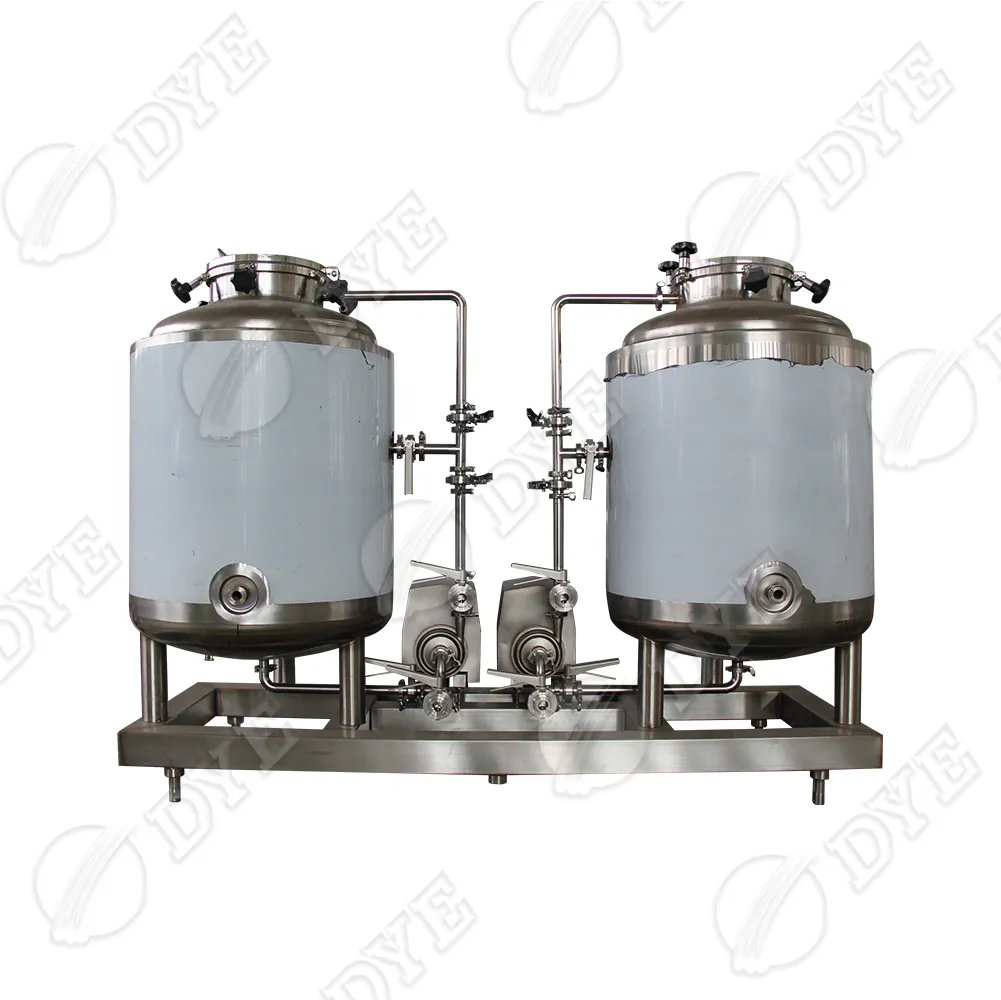 DYE 1000L 2000L stainless steel fermentation beer brew house brewery machinery equipment