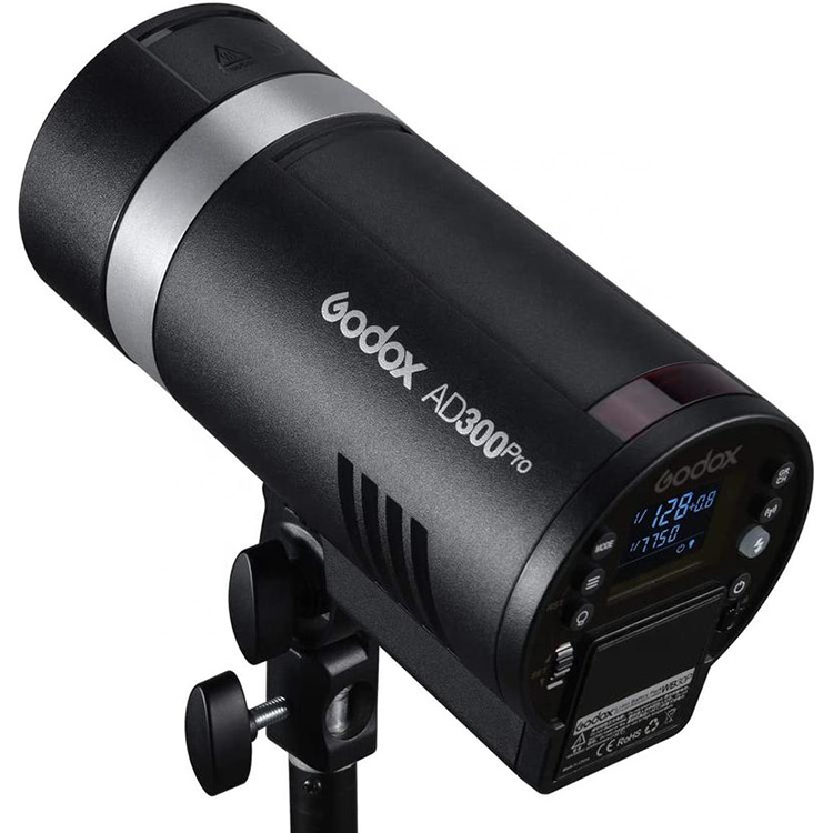 Godox AD300pro 2,4G Беспроводная TTL наружная вспышка с регулируемой яркостью Светодиодная лампа для моделирования вспышка для камеры с батареей питания