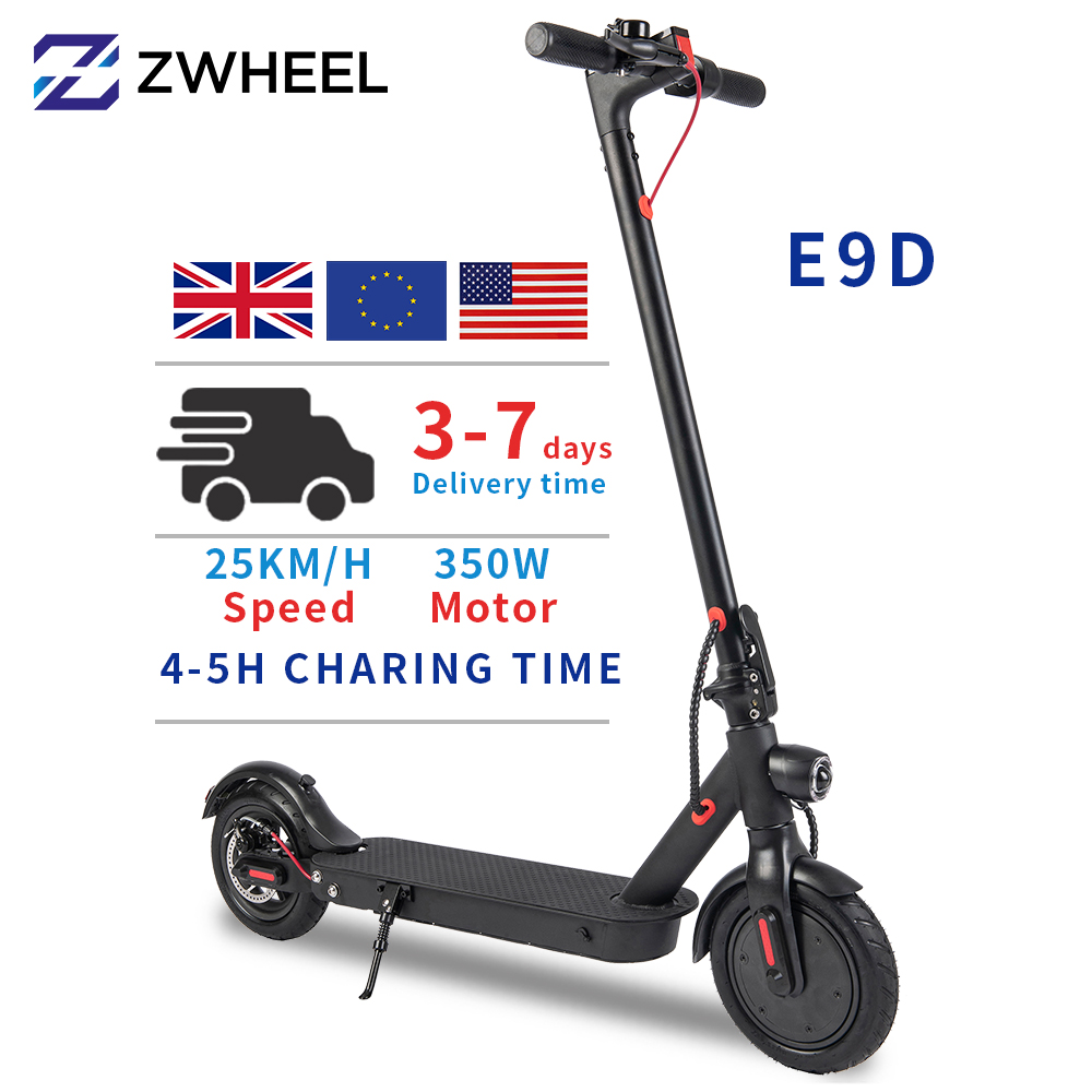 Электрический скутер Zwheel E9D, 36 В, с мотором 350 Вт, 8,5 А · ч