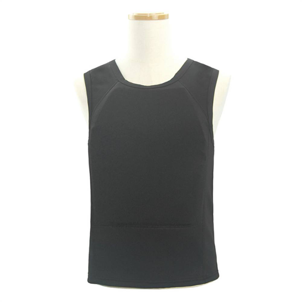 NIJ IIIA Standard Soft Lightweight Concealed T-shirt 9mm Para FMJ & .44MA JHP Bulletproof Vest Body Armor