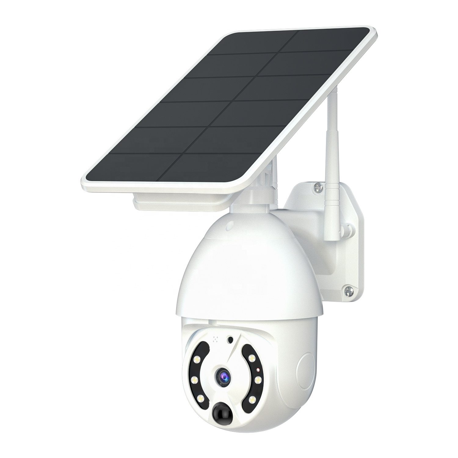 4G Solar PTZ Camera hd intelligent solar energy alert ptz camera outdoor waterproof ip solar camera with sim card
