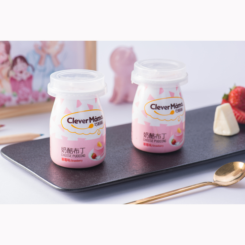 Бутылочная чашка 85 г, молочный пудинг, яичный вкус, желе Yummy Sweet Jelly