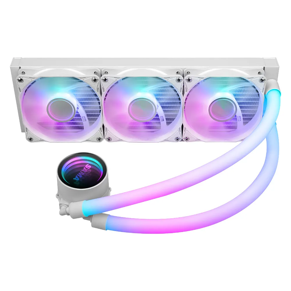 SAMA ODM ARGB Infinity Mirror Tube 5 в материнская плата синхронизация все в одном ПК процессор жидкий охладитель водяное охлаждение