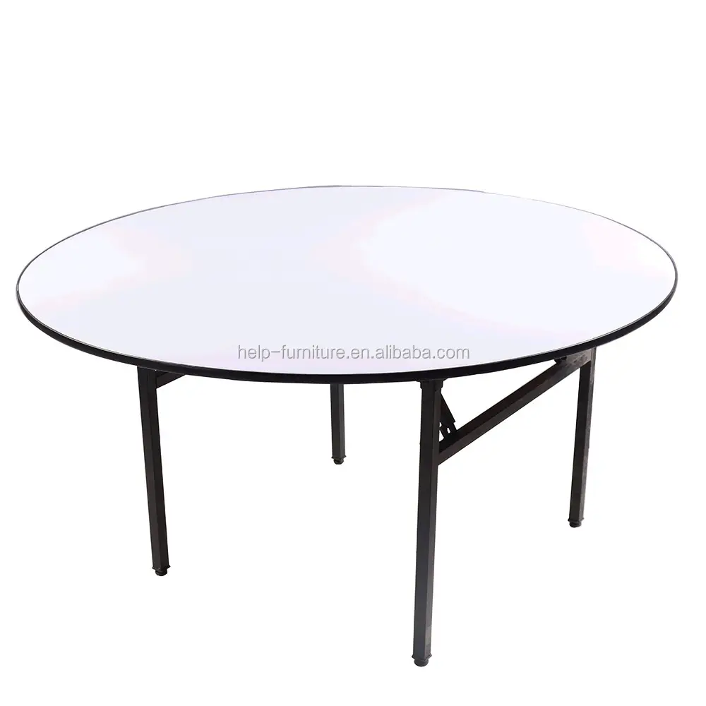 White round cheap card tables and chairs banquet tables