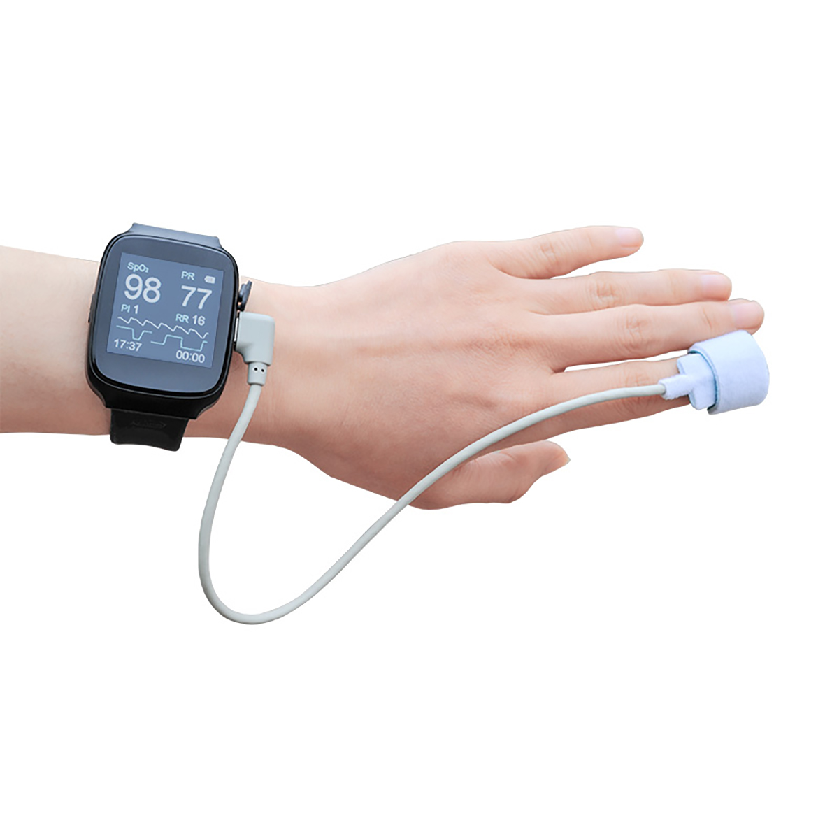 Wrist Pulse Oximeter For sleep monitoring,continuous monitoring for 22 hours MSLXY77
