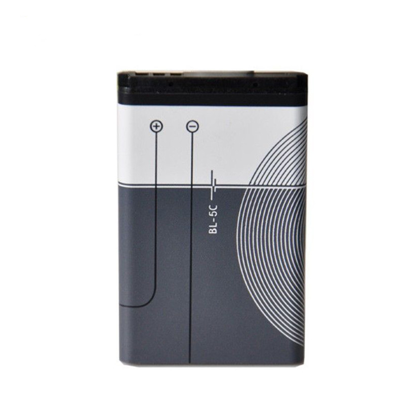 Оптовая продажа Новый OEM батареи мобильного телефона BL-5C для Nokia 1200 1208 1600 1650 105 106 E60 N70 N9 батарея