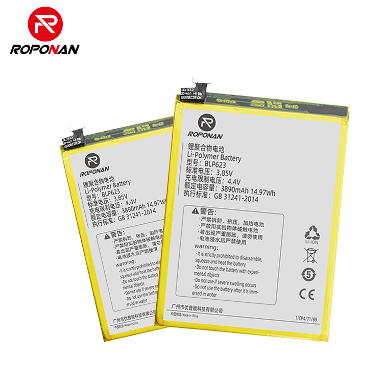 Оригинальный оригинальный аккумулятор OEM 3,85 В 4000 мАч BLP623 для Oppo F3 PLUS/R9S PLUS