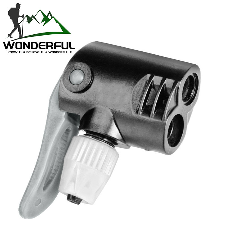 Multifunction Plastic Black Color Accessories Bicycle Inflation Pump Tubeless Bike Tire Valve