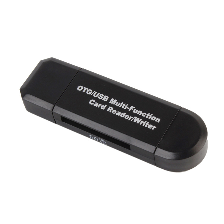 Все в одном кардридер памяти мини USB 2,0 OTG Micro SD/SDXC TF кардридер адаптер Многофункциональный u-диск для ПК ноутбука компьютера