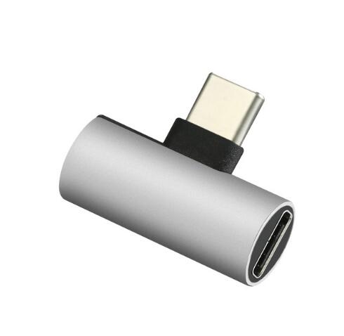 Кабель с разъемом USB типа C для 3,5mm для Xiaomi Huawei 2 в 1 адаптер для подключения наушников Otg кабель с двумя разъемами USB разветвитель аудио конвертер линия