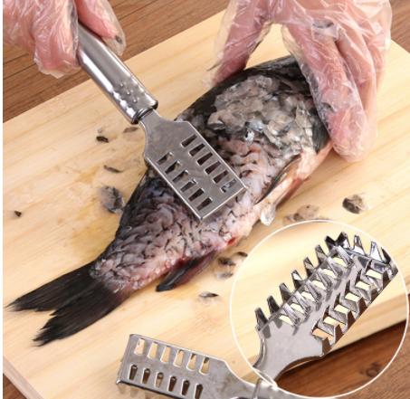 Нержавеющая сталь, быстрая Чистка, рыбные весы, Овощечистка, морепродукты, крекеры, пилинг, скребок, инструменты для удаления рыбьей кожи